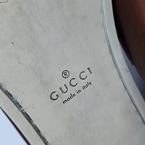 Gucci Moca Pelle S. Gomma Runner Men’s Shoes Size 41.5 E - Picture 10 of 12